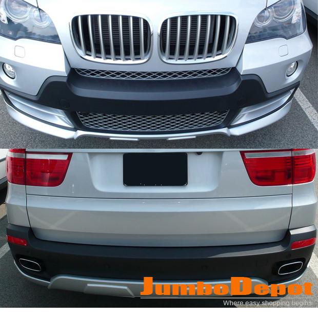 For 2007 2008 2010 BMW X5 E70 Full Aerodynamic Aero Body Kit Bumper Spoiler Lip, US $292.99, image 4