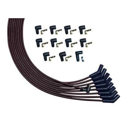 Moroso 51010 Ultra Series Universal V8 Black Spark Plug Wires 135 Degree Plug, US $52.39, image 5