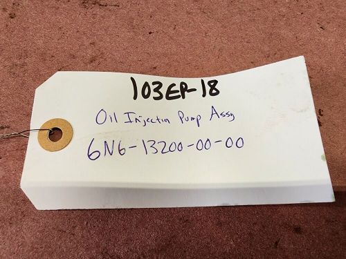 YAMAHA OIL INJECTION PUMP ASSY, 6N6-13200-00-00, 115 V4 TWO STROKE, 103EP-18, US $48.00, image 12