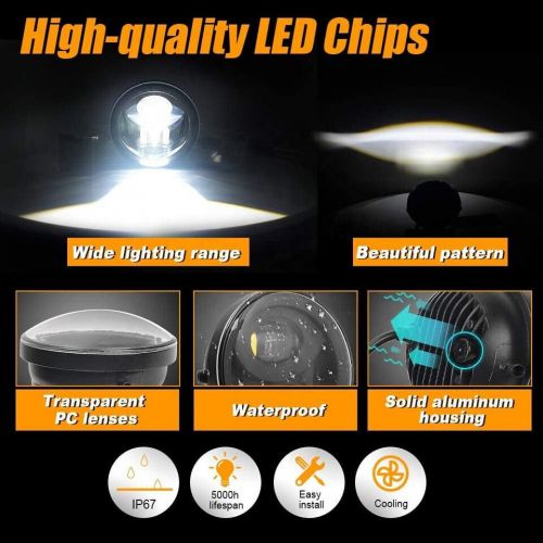 Bumper smoke fog lights led lamp 12v 27w waterproof for toyota tacoma