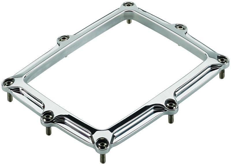 279310 billet specialties rectangular polished shifter boot rings -  bsp279310