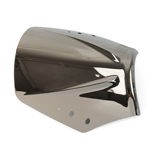 Silver universal motorcycle windshield windshield deflector windscreen-