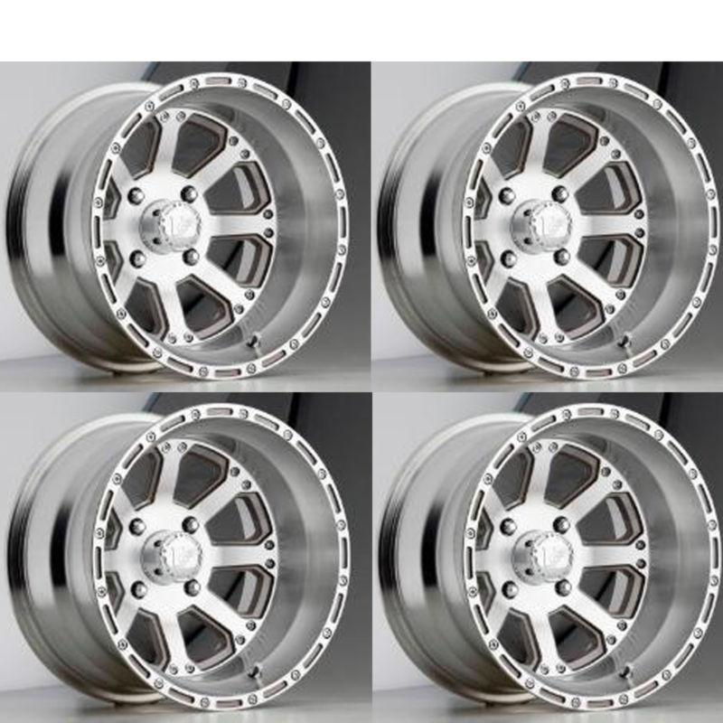 4) 14" rims wheels for 2001-2011 polaris sportsman 450 irs type 159 outback