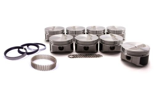 Wiseco pro tru    pts510a4    sbc f t piston set 4 165 bore  5cc