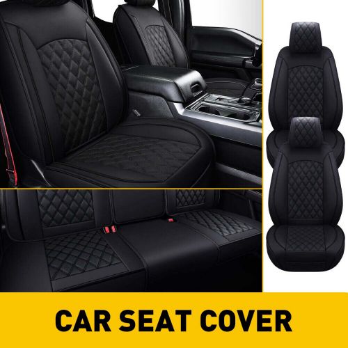 OXILAM Black Car Seat Covers Kit For 2017-2022 Ford F150 F250 F350 F450 Crew Cab, US $132.99, image 6