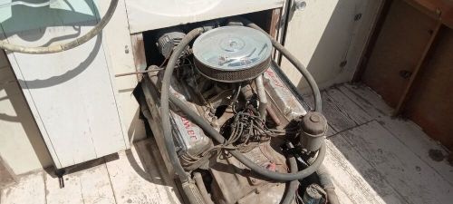 1953 chrysler fire power 331 hemi engine 1959 25' cabin cruiser wooden boat