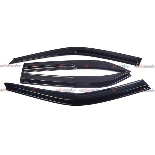 For 1996-2000 Honda Civic Sedan JDM 3D Wavy Mugen Style Window Visor Rain Guards, US $28.99, image 4