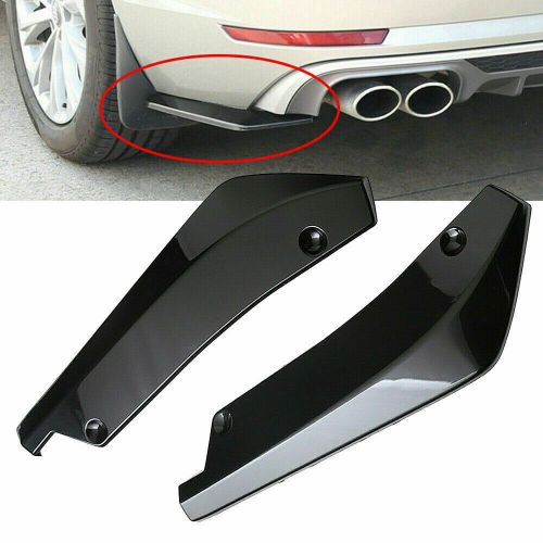 Front Bumper Lip Spoiler Splitter Body Kit GLossy Black For Chevrolet Malibu, US $64.65, image 4