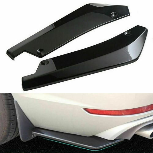 Front Bumper Lip Spoiler Splitter Body Kit GLossy Black For Chevrolet Malibu, US $64.65, image 5