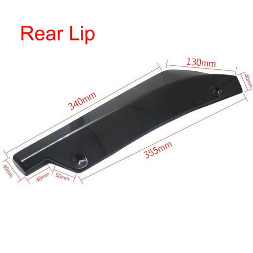 Front Bumper Lip Spoiler Splitter Body Kit GLossy Black For Chevrolet Malibu, US $64.65, image 13