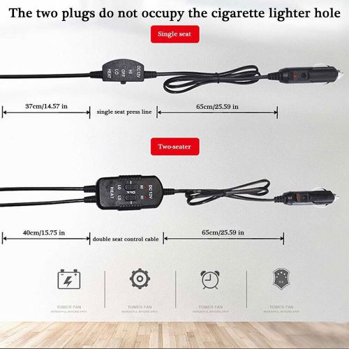 12V Car Heat Seat Cushion Cover Pad Winter Warmer Universal Fit for Auto Chair #, US $23.99, image 3