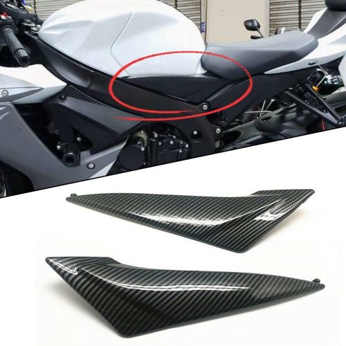 Easy to Install Carbon Fiber Side Cover Panel for SUZUKI GSXR 600 750 2011 2019, US $51.89, image 2