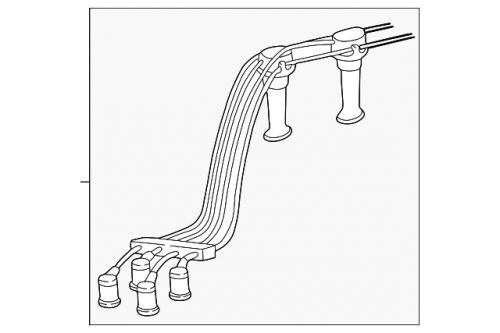 Genuine ford wire asm 6s4z9d930aa