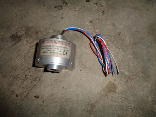 Precision Sensors Absolute Pressure Switch E76C-16 NEVER USED, US $59.99, image 4