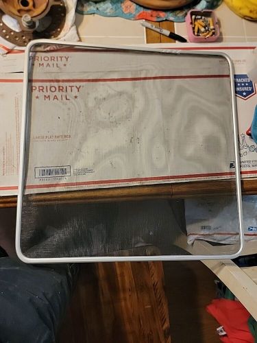 Lewmar england- -boat window-  -porthole screen- -20 15/16x2015/16