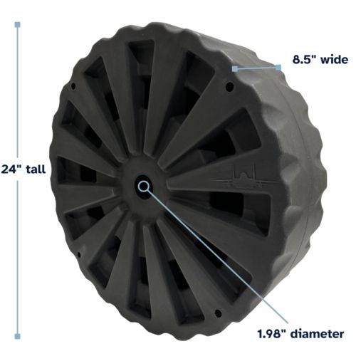 Eagle Wheel - Universal 24” Heavy Duty Plastic Dock Wheel, US $49.99, image 8