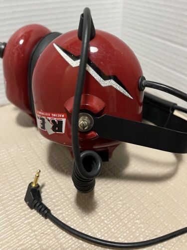 Racing Electronics Headphones Headset With Volume Adjustment R.E., US $40.00, image 2