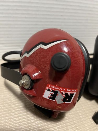 Racing Electronics Headphones Headset With Volume Adjustment R.E., US $40.00, image 3