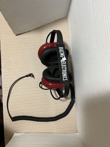 Racing Electronics Headphones Headset With Volume Adjustment R.E., US $40.00, image 5