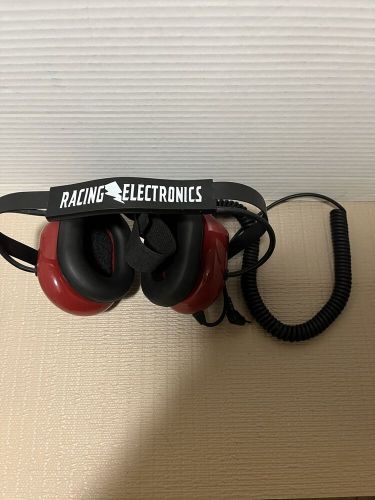 Racing Electronics Headphones Headset With Volume Adjustment R.E., US $40.00, image 6