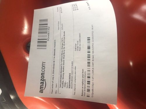 Taylor Made 18" Tuff End™ Inflatable Vinyl Buoy - Orange 61149 UPC 040011316493, US $39.99, image 5