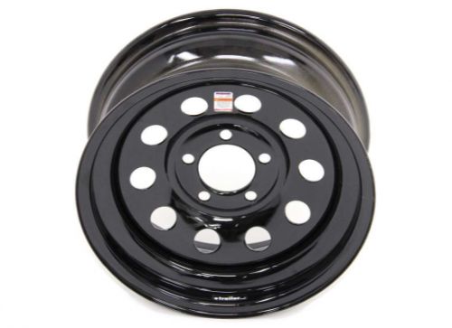 Dexstar Steel Mini Mod Trailer Wheel - 15" x 6" Rim - 5 on 4-1/2 - Black, US $67.99, image 6