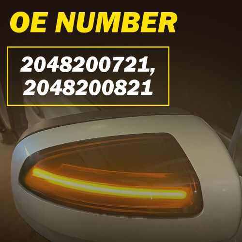 Dynamic Turn Signal Side Mirror Lights for Benz Vito Bus W639 2007-2014 Facelift, US $28.09, image 8