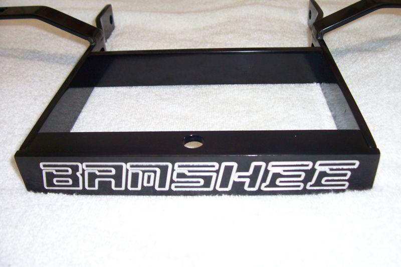 Yamaha banshee amazing awesome super nice atv rear grab bar black anodized 