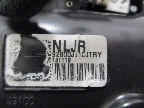 Hyundai kona interior light 92800f2000 1.00 petrol 88kw 2017 25875599-