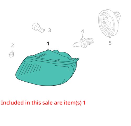 Passenger Corner/Park Light Fog-driving Bumper Mounted Fits 01-03 MDX 1215579, US $53.00, image 11