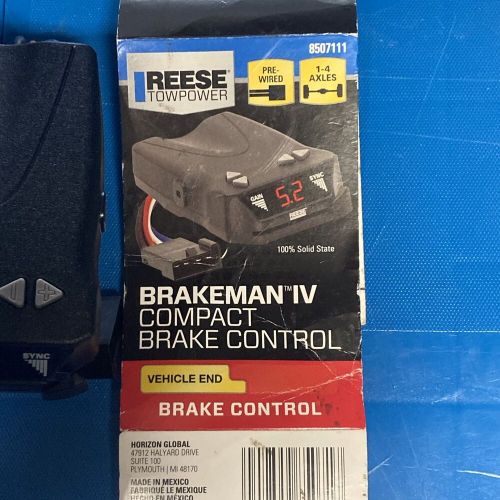 REESE Towpower Brakeman IV Compact Brake Control 1, 2, 3 or 4 Axles - 8507111, US $30.00, image 11