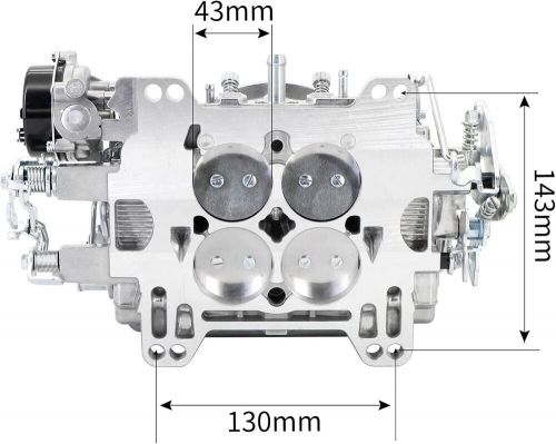 New 4 Barrel 1411 Carburetor For Edelbrock Performer 750 CFM Electric Choke, US $309.99, image 9
