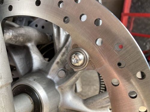 BMW K1200 S 2004 - 2008 FRONT BRAKE DISC BOLTS TORX A2 STAINLESS STEEL X 10, US $, image 10