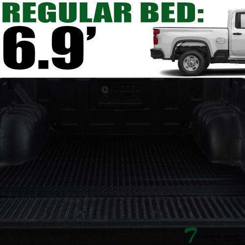 TLAPS For 2020-2024 Silverado/Sierra 2500 6.9' Rubber Truck Bed Mat Liners Blk, US $92.00, image 5