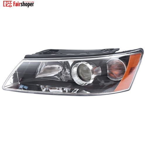 Headlight set for 2006 2007 2008 hyundai sonata sedan left and right 921010a000