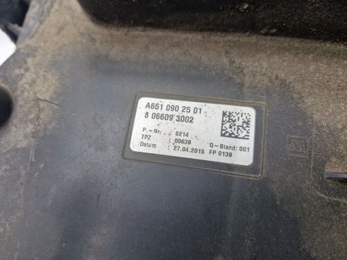 Mercedes c class w205 2015-2021 2.1diesel air filter box housing a6510902501