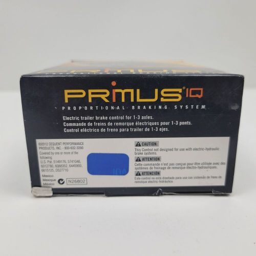 Tekonsha Primus IQ Electronic Trailer Brake Control 90160 Proportional Braking, US $75.00, image 3