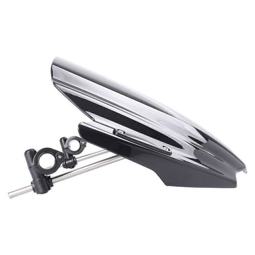 Windscree Windshield Wind Screen Fit For 7/8" & 1" Handlebar Mount Motorcycle co, US $47.34, image 6