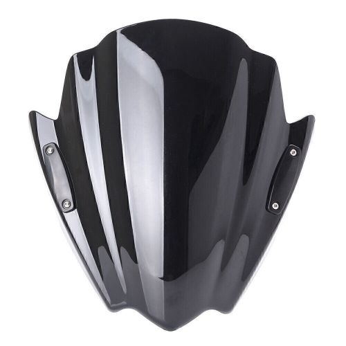 Windscree Windshield Wind Screen Fit For 7/8" & 1" Handlebar Mount Motorcycle co, US $47.34, image 8