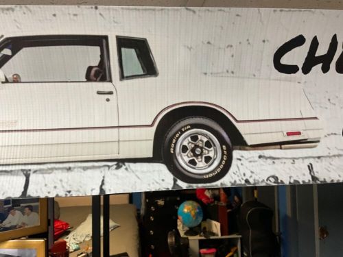 BIG All Weather 48x8aprx 1985 MONTE CARLO SS vinyl POSTER muscle car mini banner, US $22.99, image 3