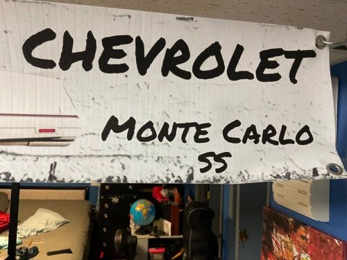 BIG All Weather 48x8aprx 1985 MONTE CARLO SS vinyl POSTER muscle car mini banner, US $22.99, image 4