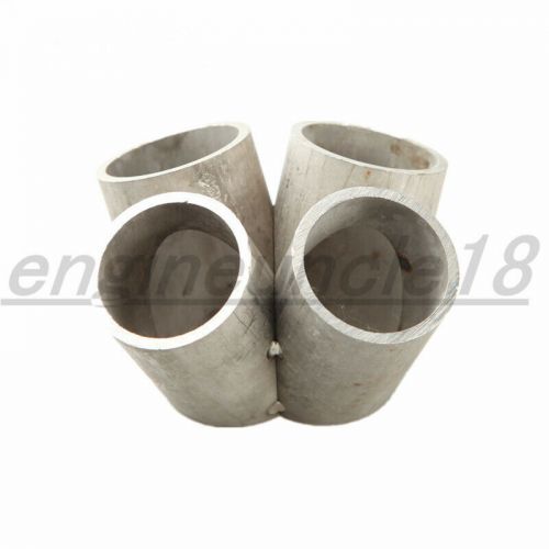 4-1 4 Cylinder Stainless Steel Manifold Header Merge Collector T3/T4 Turbo Inlet, US $39.98, image 4