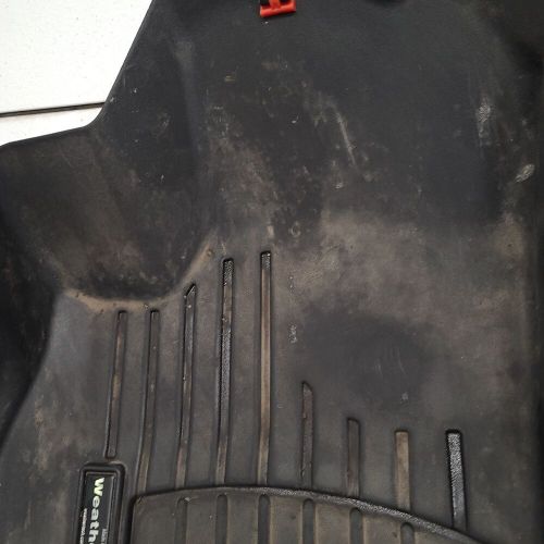 Weathertech floorliner for 16-21 jeep grand cherokee / dodge durango front black