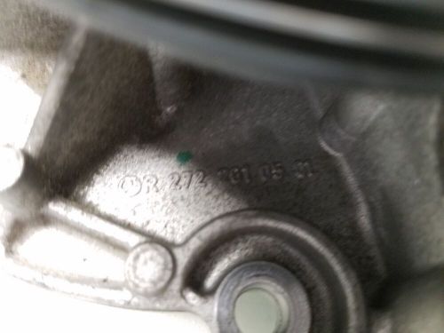 2005 2006 MERCEDES-BENZ R171 SLK350 3.5L V6 ENGINE WATER COOLANT PUMP, US $59.82, image 2