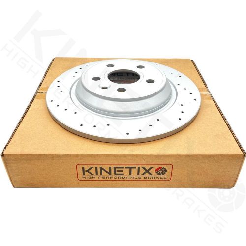 FOR FORD FOCUS RS MK3 FRONT REAR DRILLED BRAKE DISCS MINTEX BREMBO BRAKE PADS, US $, image 5