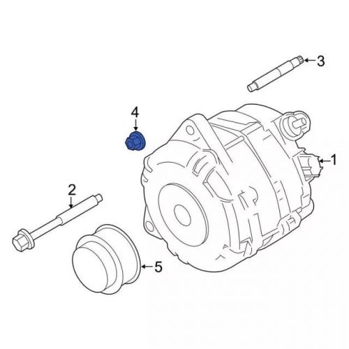Genuine Ford Alternator Lock Nut W520414-S442, US $2.20, image 3