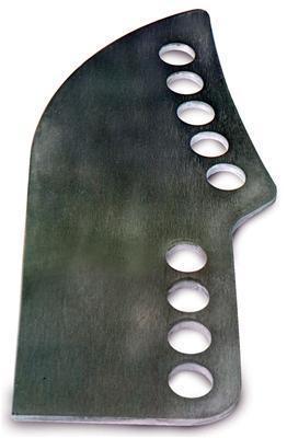 Competition bracket 4-link chassis 3/4" dia mounting holes 3/16" thick steel
