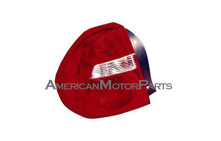 Left driver replacement tail light 04-07 05 06 chevy malibu w/o maxx 21997425