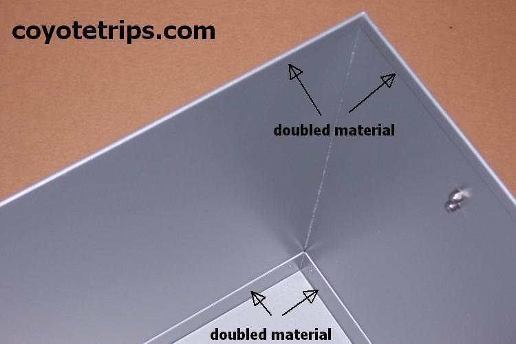 Motorcycle Aluminum Pannier, 40 liters, Hinged Lid; BMW GS, KLR, Tiger, Tenere, US $255.00, image 4