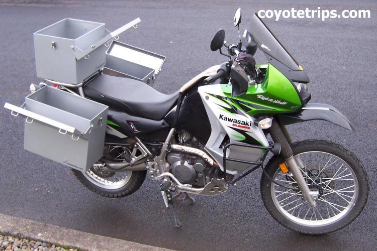 Motorcycle Aluminum Pannier, 40 liters, Hinged Lid; BMW GS, KLR, Tiger, Tenere, US $255.00, image 9